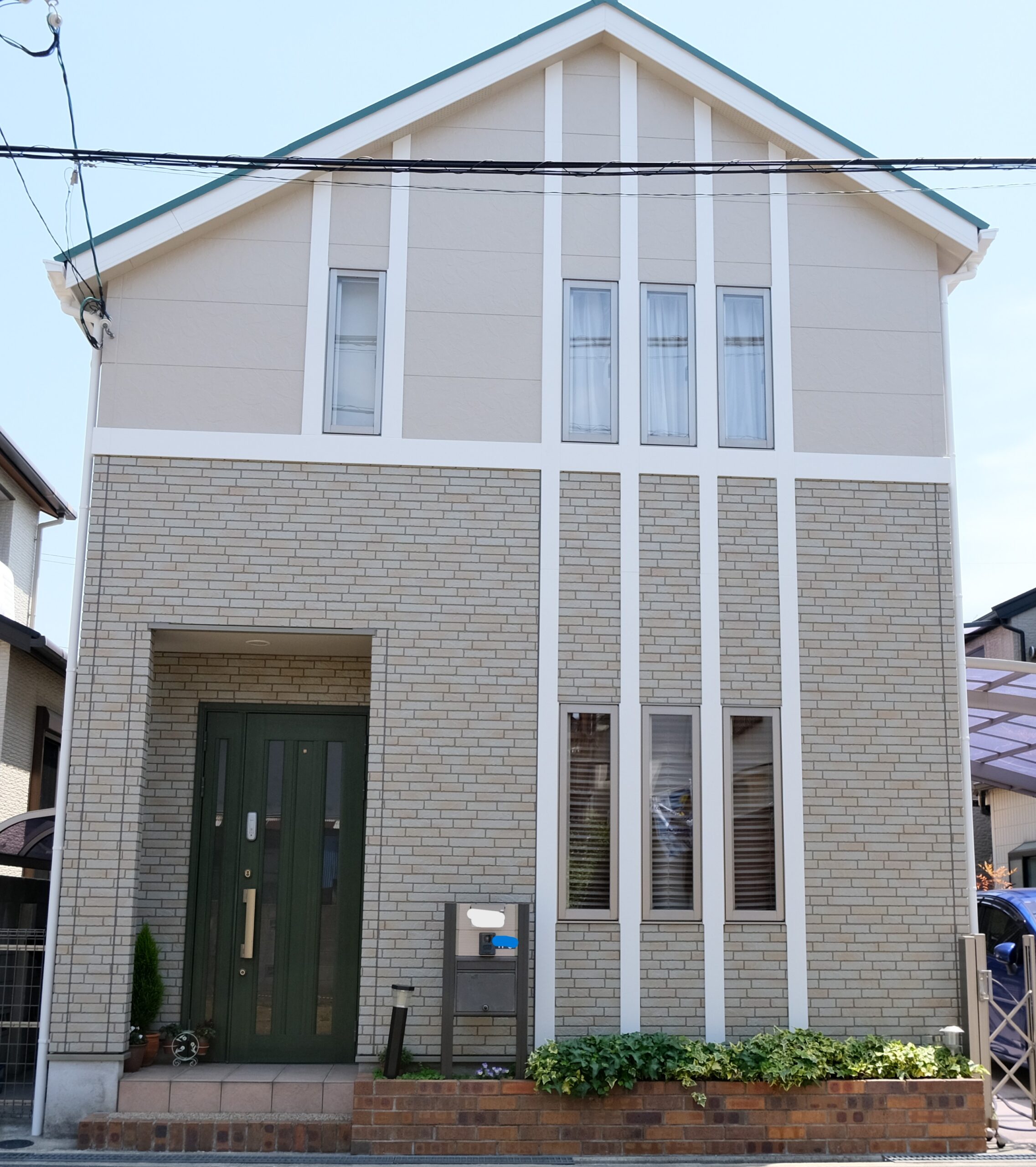 施工後の住宅