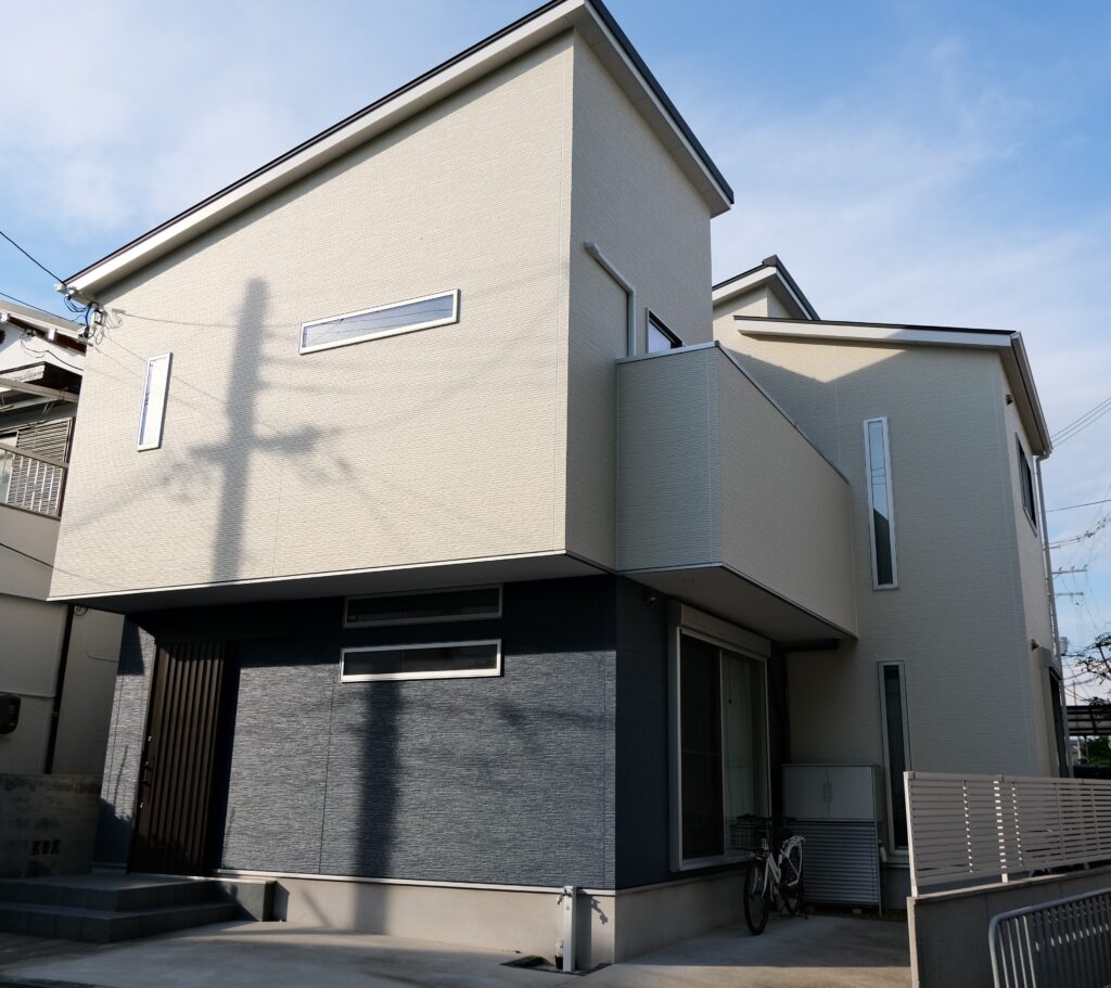 施工後の住宅