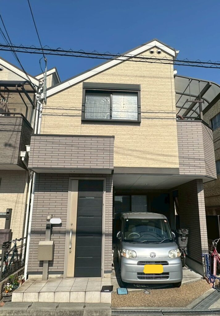 施工前の住宅