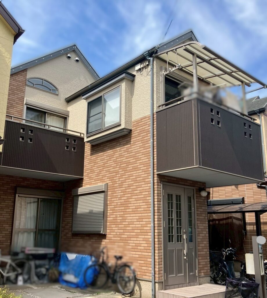 施工前の住宅